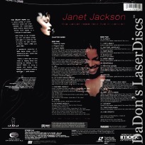 Janet Jackson The Velvet Rope Tour LaserDisc AC-3 NEW Concert Music