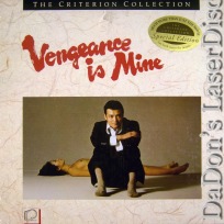 Vengeance Is Mine Criterion #34 Rare LD Boxset Drama