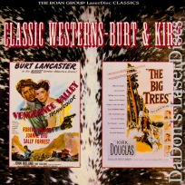 Vengeance Valley Big Trees Double Roan Rare LaserDisc Western