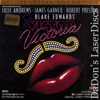 Victor Victoria AC-3 WS Rare LaserDisc NEW Andrews Garner Comedy