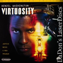 Virtuosity AC-3 WS NEW LaserDisc Washington Crowe Lynch Sci-Fi