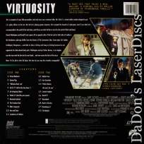 Virtuosity AC-3 WS 1995 Rare LaserDisc Washington Crowe Action Sci-Fi