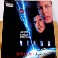 VIRUS Widescreen AC-3 LaserDisc Jamie Lee Curtis Rare Sci-Fi *CLEARANCE*