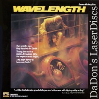 Wavelength Rare LaserDisc Carradine Wynn Currie Sci-Fi