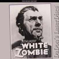 White Zombie Roan NEW Rare LaserDisc Lugosi Horror