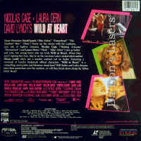 Wild at Heart DSS WS Rare NEW LaserDisc Lynch Cage Thriller