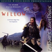 Willow WS THX LaserDisc Val Kilmer George Lucas Whalley