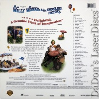 Willy Wonka & the Chocolate Factory AC-3 WS LaserDisc Musical