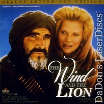 The Wind and the Lion WS Rare LaserDisc Connery Bergen