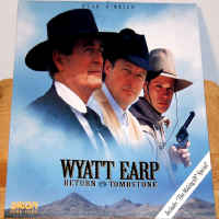 Wyatt Earp Return To Tombstone Rare LaserDisc Bridges 
O\'Brian Western