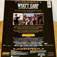 Wyatt Earp Return To Tombstone Rare LaserDisc Bridges 
O\'Brian Western