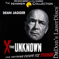 X The Unknown Roan LaserDisc Rare LD Jagger Horror *CLEARANCE*
