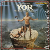 Yor The Hunter from the Future Rare Sci-Fi LaserDisc