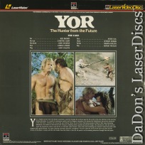 Yor The Hunter from the Future Rare Sci-Fi LaserDisc