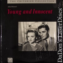 Young and Innocent Rare Criterion #24 LaserDisc NEW Hitchcock Mystery