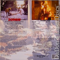 Zombie AC-3 WS Roan Rare LaserDisc Farrow McCulloch Horror