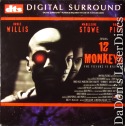 12 Monkeys DTS WS Rare NEW LaserDisc Willis Pitt Sci-Fi