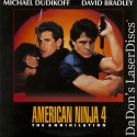 American Ninja 4 The Annihilation Rare LaserDisc Dudikoff Action