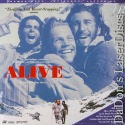 Alive AC-3 RM WS Rare Uncut LaserDisc Hawke Spano Drama