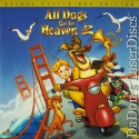 All Dogs Go to Heaven 2 AC-3 WS Rare LaserDisc Sheen Animation