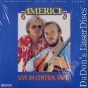 America Live in Central Park AC-3 LaserDisc Concert Music