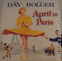 April in Paris Rare LaserDisc Day Bolger Musical