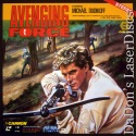 Avenging Force Rare LaserDisc Michael Dudikoff Action