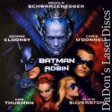 Batman & Robin AC-3 Widescreen Rare LaserDiscs NEW Thurman Silverstone Sci-Fi