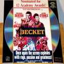 Becket WS 1964 Rare LaserDisc Burton Drama