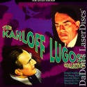 Karloff Lugosi Collection Roan NEW LaserDisc Boxset 5 Movies! Spy