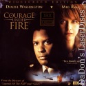 Courage Under Fire AC-3 THX WS Rare LaserDisc Meg Ryan Political Drama