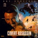 Covert Assassin Rare LaserDisc Scheider Wanamaker Anti-terrorist Action