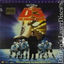 D3 The Mighty Ducks Disney AC-3 WS NEW Rare LaserDisc Family