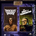 Dracula's Daughter The Ghost of Frankenstein Rare Encore LaserDisc Horror