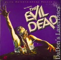 The Evil Dead AC-3 Rare NEW Elite LaserDisc Campbell York Horror