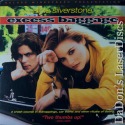 Excess Baggage WS Rare LaserDisc Silverstone DelToro