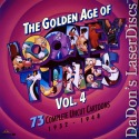 Golden Age of Looney Tunes 4 NEW LaserDisc Box Cartoons