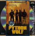 Python Wolf Rare NEW LaserDisc Cortese Youngblood Action