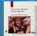The Little Theater of Jean Renoir Rare LaserDisc CinemaDisc Moreau Drama Foreign