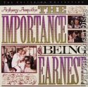 The Importance of Being Earnest Criterion #265 LaserDisc Comedy