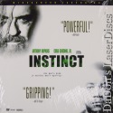 Instinct AC-3 WS Rare LaserDisc Hopkins Gooding Thriller
