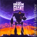 The Iron Giant AC-3 WS Rare LaserDisc Aniston Connick Anime