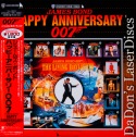 James Bond Happy Anniversary 007 Rare LaserDisc Connery Spy Documentary