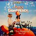 James and the Giant Peach AC-3 THX WS Rare Disney LaserDisc Burton Animation