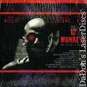 12 Monkeys Dolby Surround Widescreen Rare LaserDisc Pitt Willis Sci-Fi *CLEARANCE*