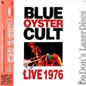 Blue Oyster Cult Live 1976 Mega-Rare Japan Only LaserDisc Concert Rock Music
