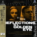 Reflections in a Golden Eye Rare Japan Only NEW LaserDisc Drama
