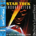 Star Trek Insurrection AC-3 Widescreen NEW Rare Japan LaserDisc Stewart Frakes Sci-Fi