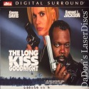 The Long Kiss Goodnight DTS WS Rare LaserDisc Davis Jackson Action