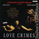 Love Crimes Rare LaserDisc Young Bergin Thriller *CLEARANCE*